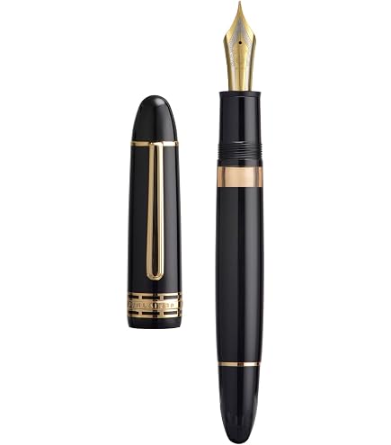 Amazon.com : Platinum Fountain Pen President #1 Black and Gold